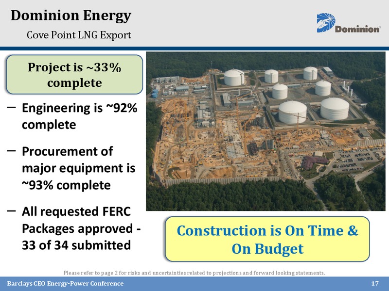 Barclays Capital CEO Energy Power Conference – Dominion Midstream Partners Lp – slide 16