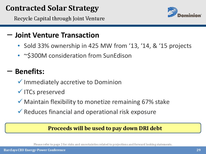 Barclays Capital CEO Energy Power Conference – Dominion Midstream Partners Lp – slide 28