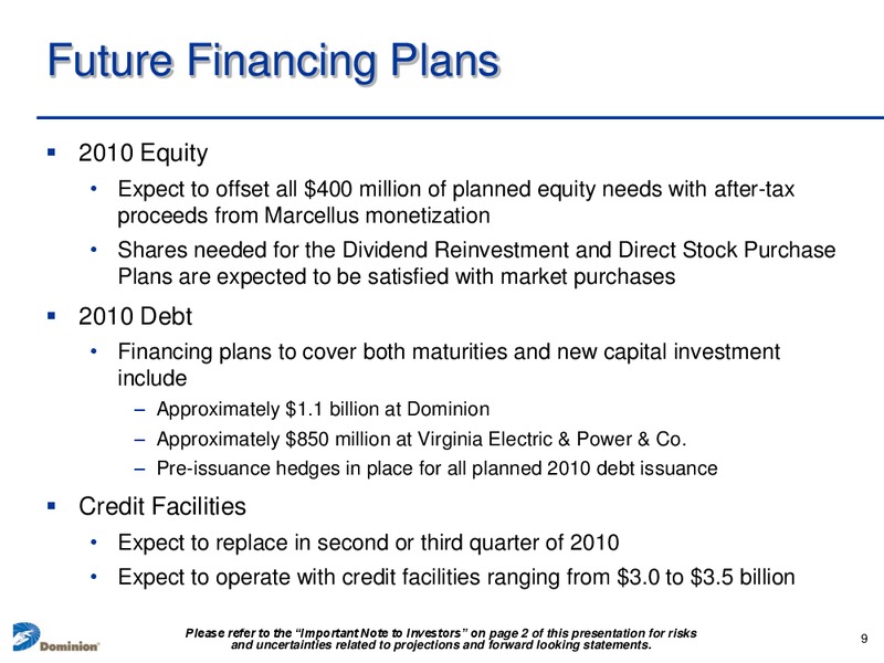 Q4 2009 Earnings Call – Dominion Resources, Inc. – slide 8
