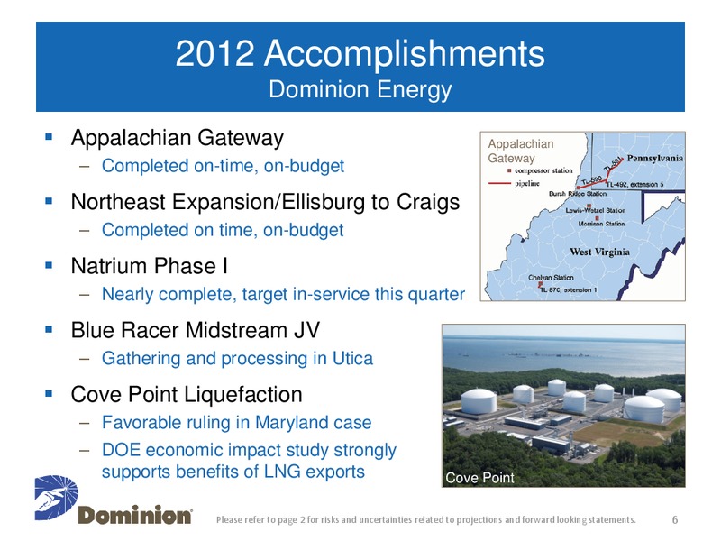 Q4 2012 Earnings Call – Dominion Resources, Inc. – slide 5
