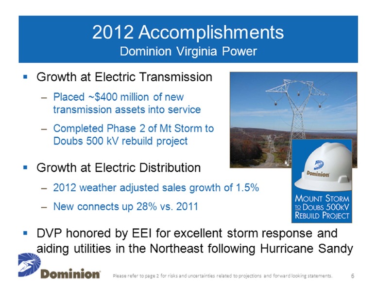 Credit Suisse Energy Summit – Dominion Resources, Inc. – slide 6
