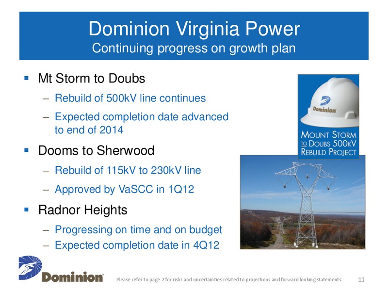Q1 2012 Earnings Call – Dominion Resources, Inc. – slide 10