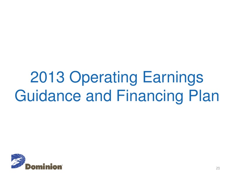 Barclays Capital CEO Energy Power Conference – Dominion Resources, Inc. – slide 20