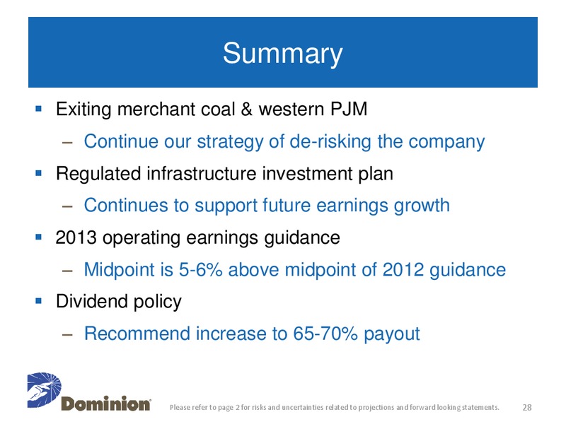 Barclays Capital CEO Energy Power Conference – Dominion Resources, Inc. – slide 27