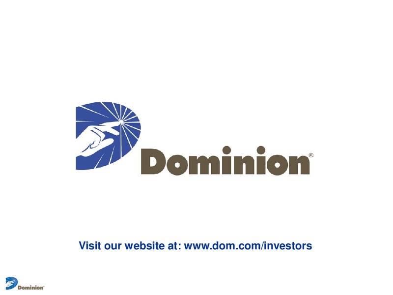 Q3 2011 Earnings Call – Dominion Resources, Inc. – slide 16