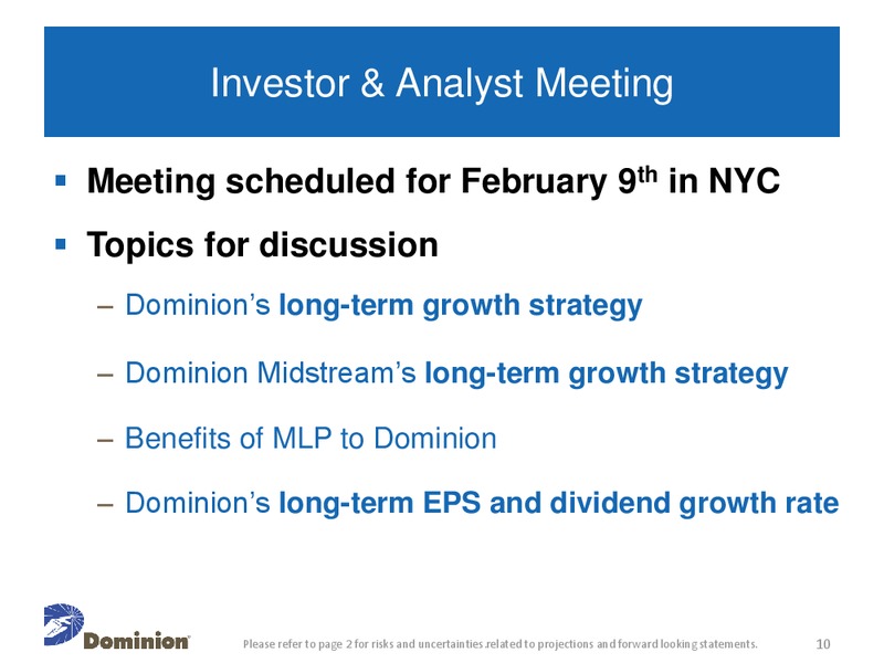 Q3 2014 Earnings Call – Dominion Resources, Inc. – slide 9