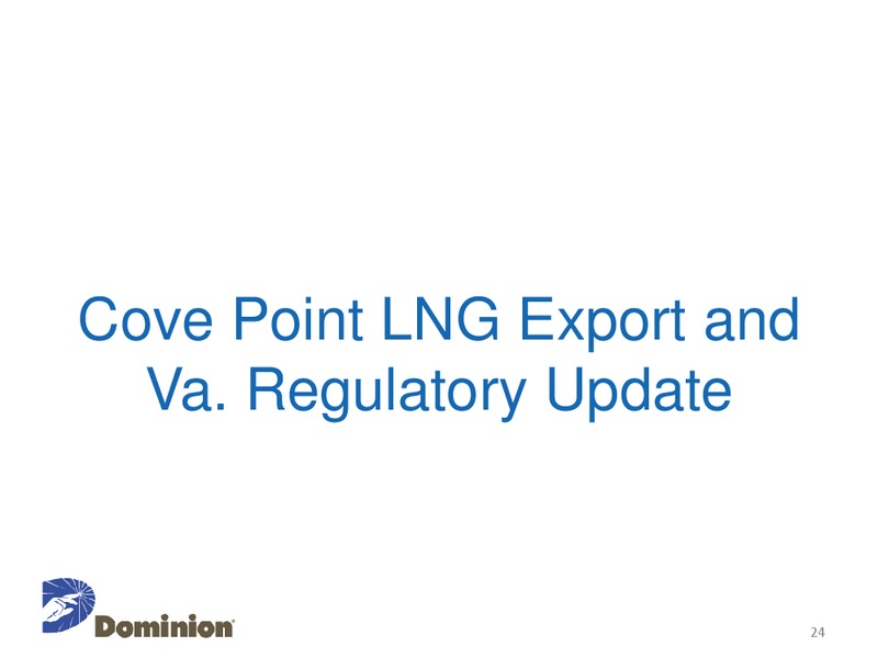 EEI Financial Conference – Dominion Resources, Inc. – slide 23