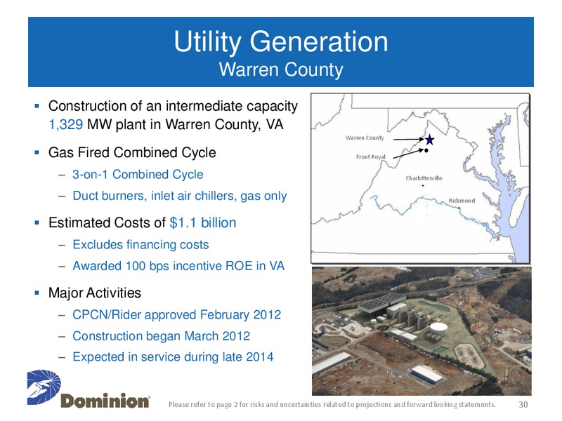 Edison Electric Institute 47th Financial Conference – Dominion Resources, Inc. – slide 29