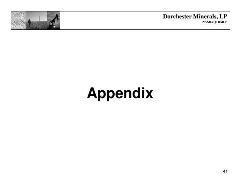 May 2015 Annual General Meeting – Dorchester Minerals Lp – slide 40