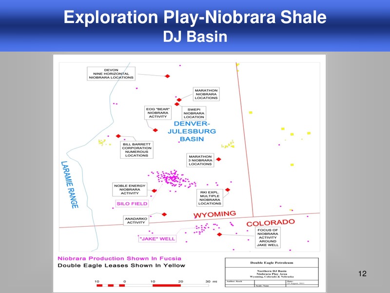 2012 OGIS – Double Eagle Petroleum Co. – slide 11