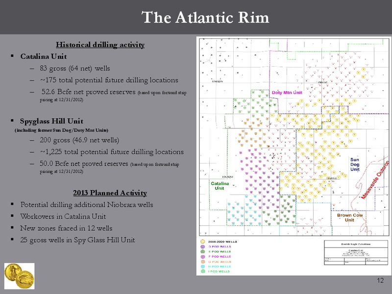 EnerComs The Oil and Gas Conference – Double Eagle Petroleum Co. – slide 11