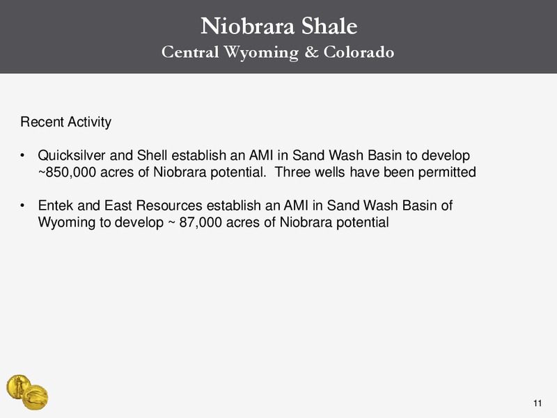 Global Investment Conference – Double Eagle Petroleum Co. – slide 10
