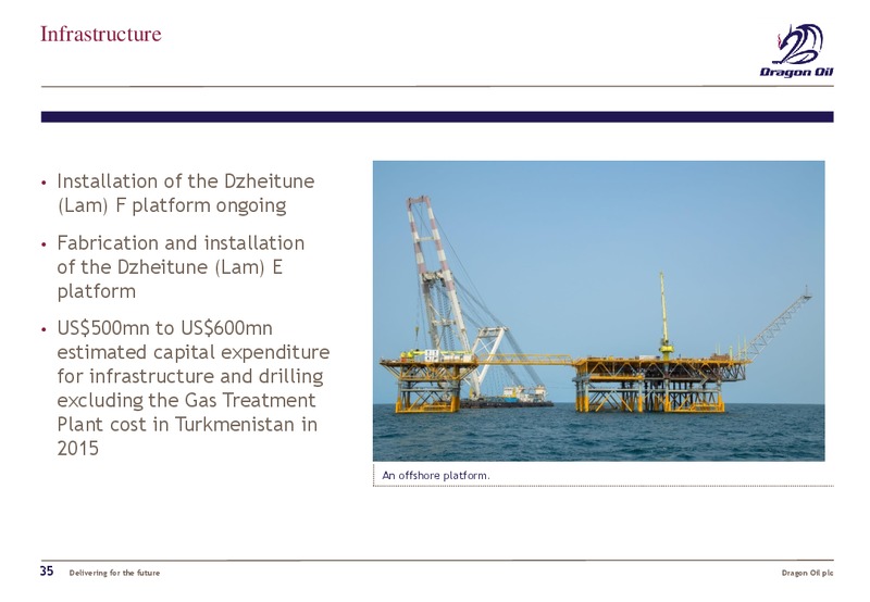 2015 ANNUAL GENERAL MEETING – Dragon Oil Plc – slide 34