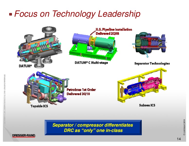 CREDIT SUISSE GROUP ENERGY SUMMIT – Dresser Rand Group Inc – slide 13