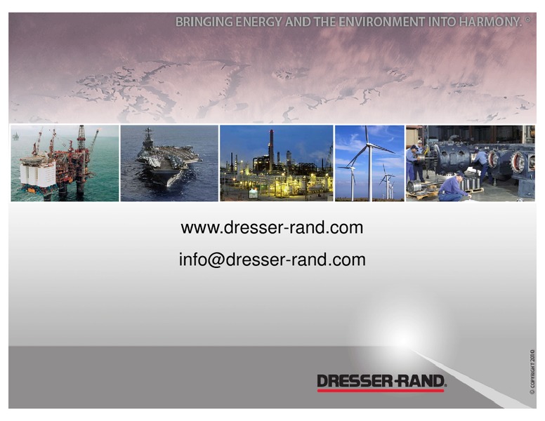 CREDIT SUISSE GROUP ENERGY SUMMIT – Dresser Rand Group Inc – slide 27