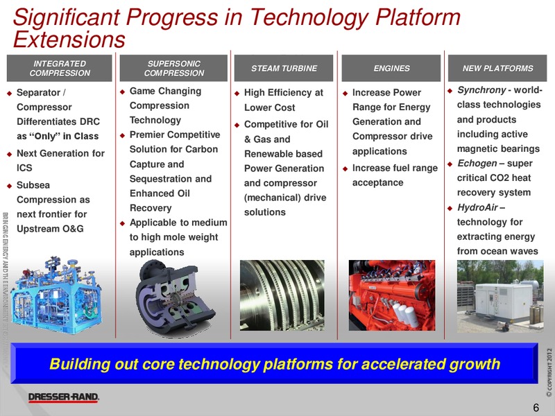 CITI GLOBAL ENERGY AND UTILITY CONFERENCE – Dresser Rand Group Inc – slide 5