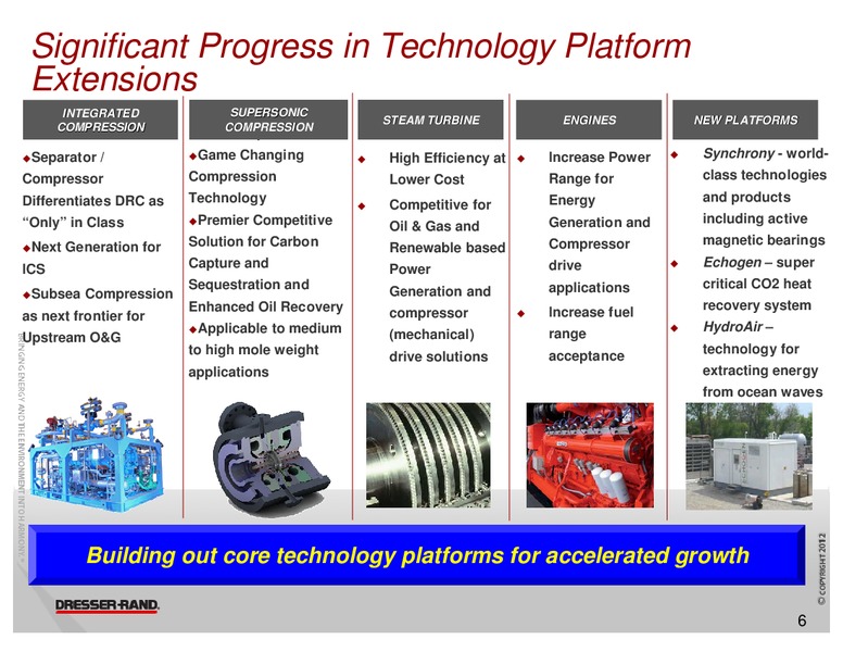 GHS 100 ENERGY CONFERENCE – Dresser Rand Group Inc – slide 5