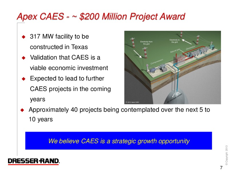 Q2 2013 RESULTS – Dresser Rand Group Inc – slide 6