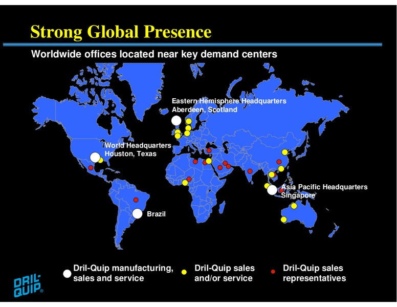 UBS GLOBAL OIL AND GAS CONFERENCE – Dril-Quip, Inc. – slide 4
