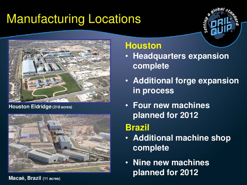 GHS 100 ENERGY CONFERENCE – Dril-Quip, Inc. – slide 17