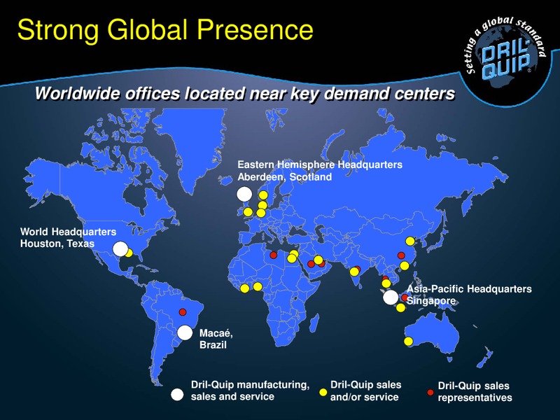 BAML 2013 GLOBAL ENERGY CONFERENCE – Dril-Quip, Inc. – slide 8