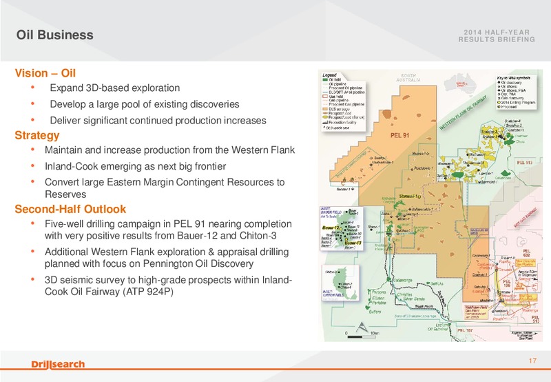 Half Year 2014 Results Briefing – Drillsearch Energy, Ltd. – slide 16