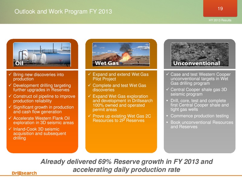 Half year 2013 Results Briefing – Drillsearch Energy, Ltd. – slide 19