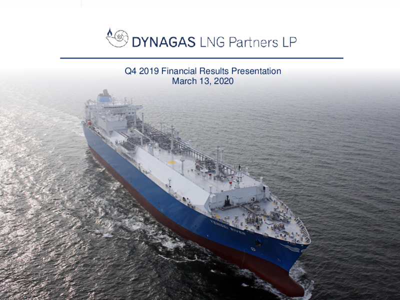 Q4 2019 Financial Results Presentation – Dynagas Lng Partners Lp – slide 1
