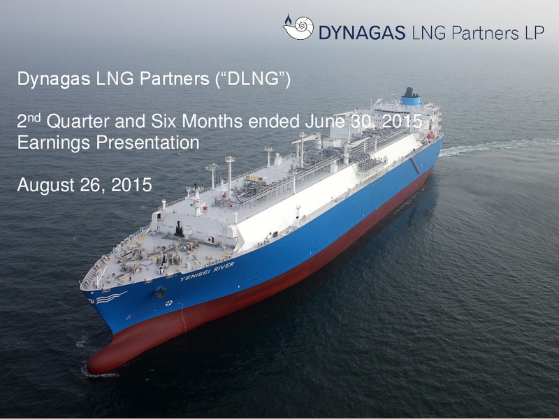 Q2 2015 Results – Dynagas Lng Partners Lp – slide 1