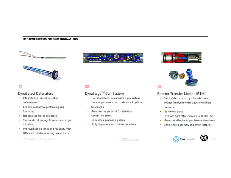 August 2015 Investor Presentation – Dynamic Materials – slide 16