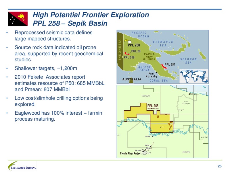 December 2013 Corporate Presentation – Eaglewood Energy, Inc. – slide 23