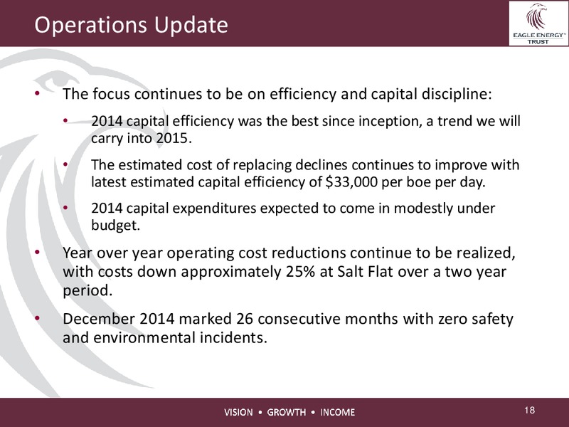 INVESTOR PRESENTATION – Eagle Energy Trust – slide 17