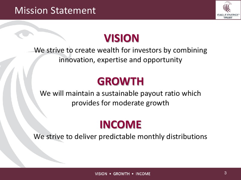 INVESTOR PRESENTATION – Eagle Energy Trust – slide 2