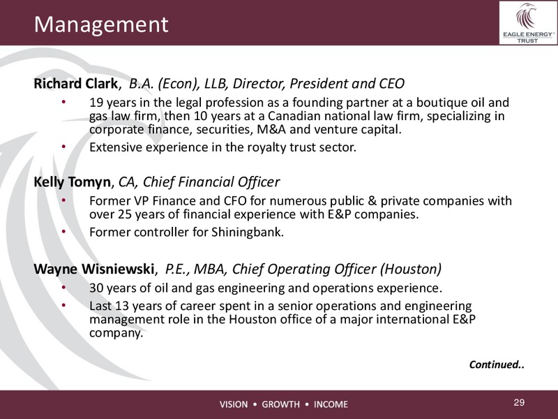 INVESTOR PRESENTATION – Eagle Energy Trust – slide 28