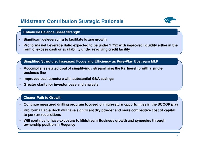 UBS One on One MLP Conference – Eagle Rock Energy Partners Lp – slide 6