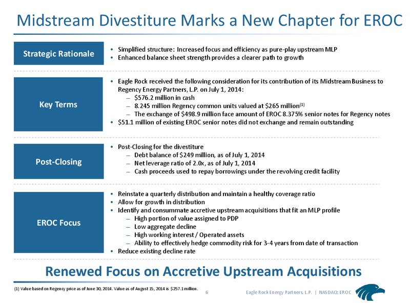 2014 Citi MLP One on One Conference – Eagle Rock Energy Partners Lp – slide 5