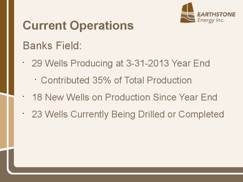 Annual Shareholder Meeting – Earthstone Energy Inc. – slide 20