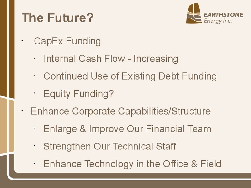 Annual Shareholder Meeting – Earthstone Energy Inc. – slide 31
