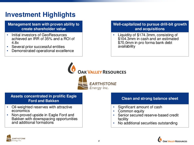 Capital One Securities Inc 9th Annual Energy Conference – Earthstone Energy Inc. – slide 4