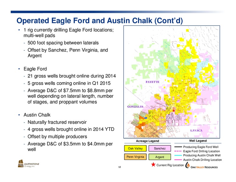 Closing Investor Presentation – Earthstone Energy Inc. – slide 15