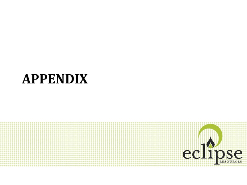 INVESTOR PRSENTATION – Eclipse Resources Corp. – slide 16