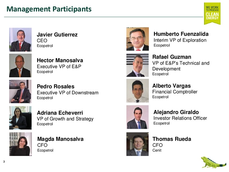FINANCIAL & OPERATIONAL RESULTS 1st Quarter 2014 – Ecopetrol S.A. – slide 2