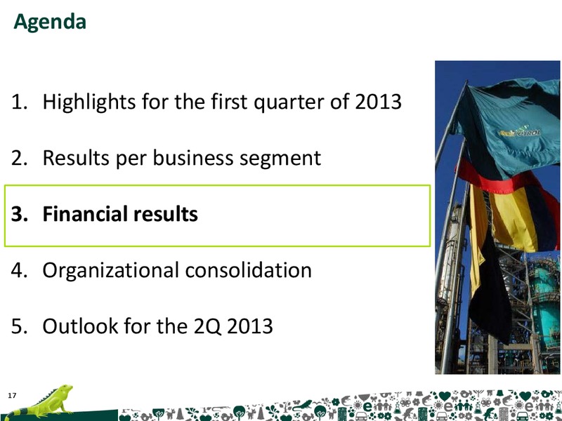 Q1 2013 RESULTS – Ecopetrol S.A. – slide 17
