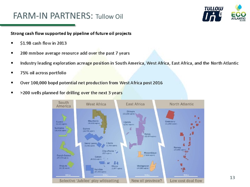August 2014 Corporate Presentation – Eco Atlantic Oil & Gas Ltd. – slide 12