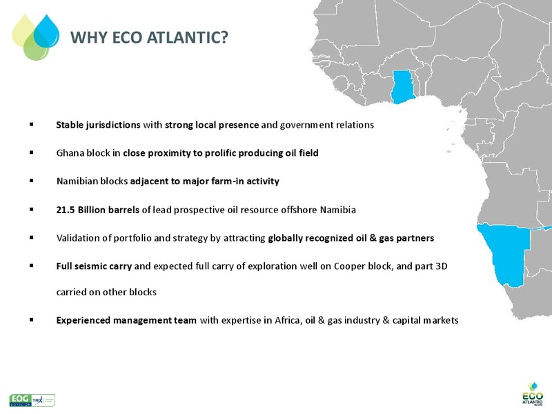 November 2014 Corporate Presentation – Eco Atlantic Oil & Gas Ltd. – slide 18