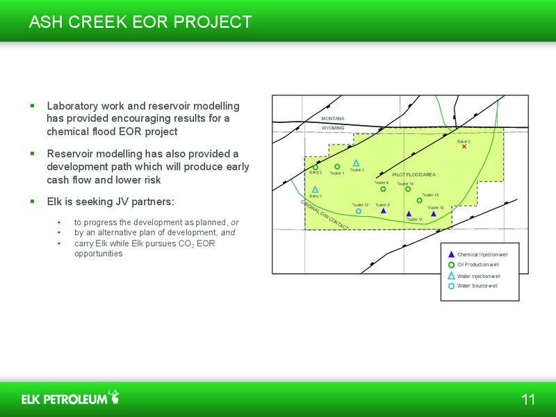 INVESTOR PRESENTATION – Elk Petroleum Limited – slide 10