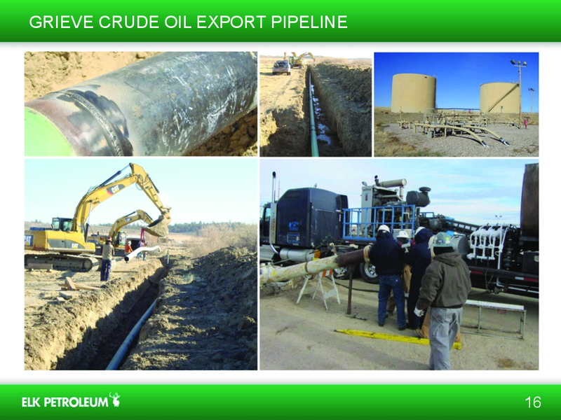 INVESTOR PRESENTATION – Elk Petroleum Limited – slide 15