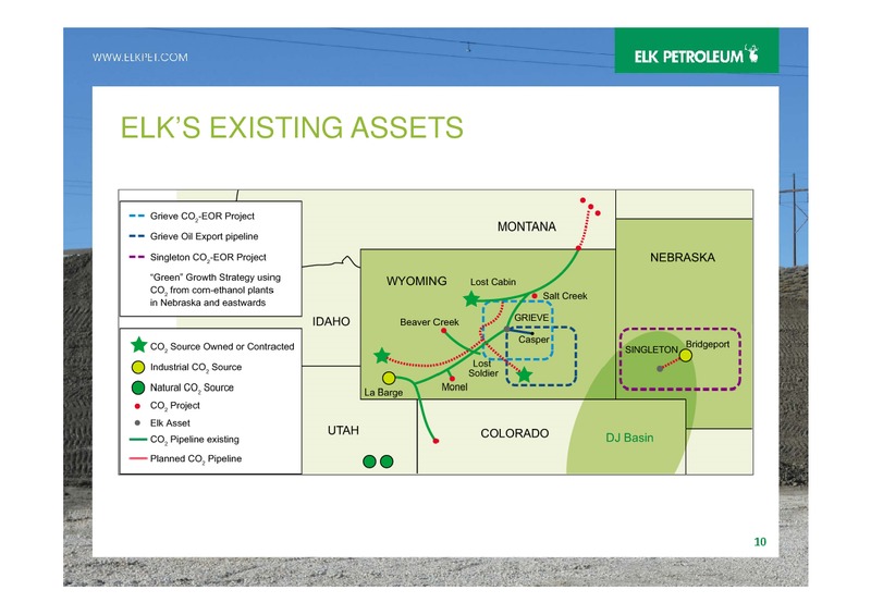 AGM – Elk Petroleum Limited – slide 10