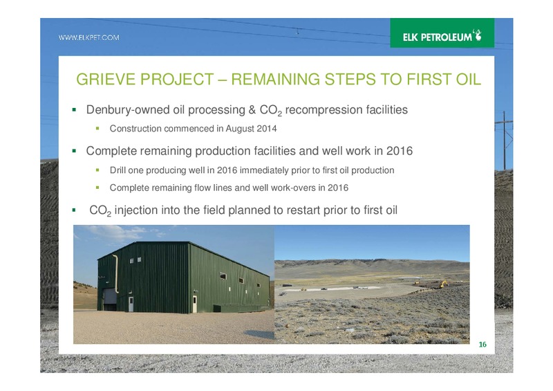 AGM – Elk Petroleum Limited – slide 16