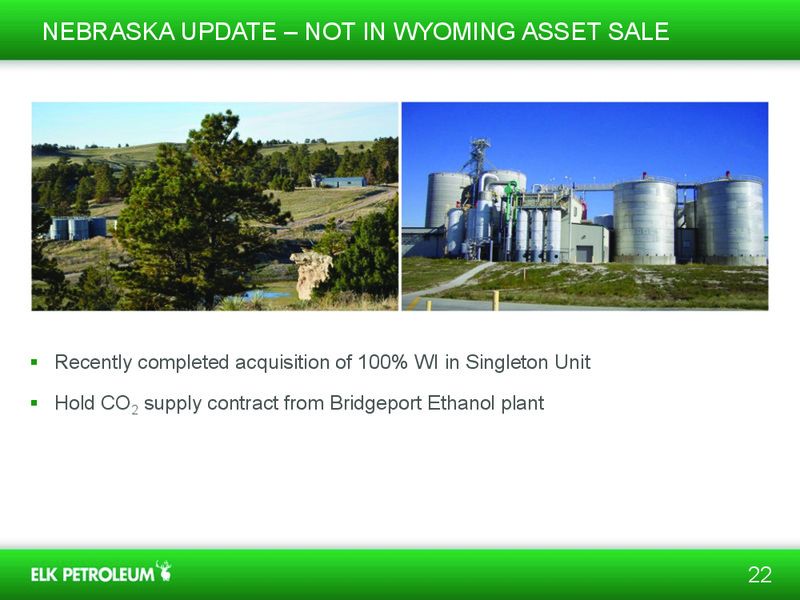 EnerCom – Elk Petroleum Limited – slide 21